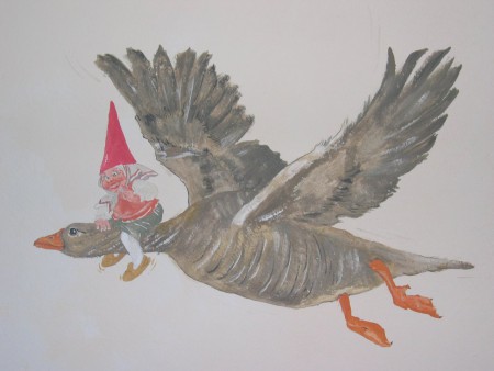 Kabouterkamer a la Rien Poortvliet